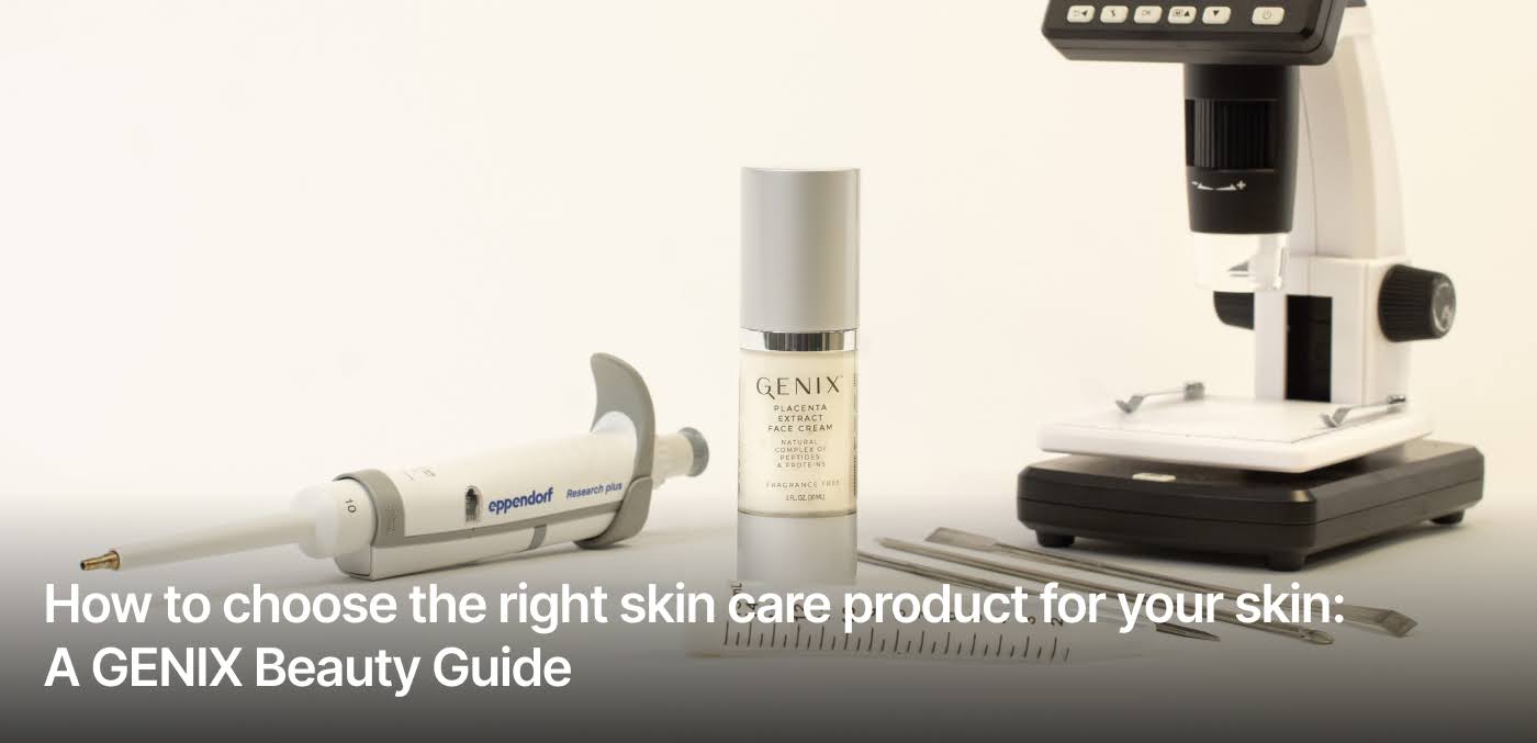 Choosing the Best Skincare Product for Your Skin | GENIX Beauty ...