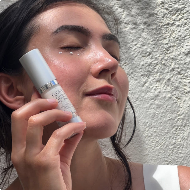 GENIX Beauty | Placenta Eye Cream for Dark Circles and Bright Eyes
